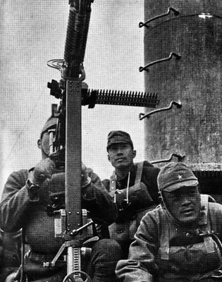 Японские войска на острове Киска Алеутских островов. Аляска, 6 июня 1942 г.