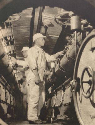 Японская подлодка I-19 во время кампании на Гуадалканале. Сентябрь 1942 г.