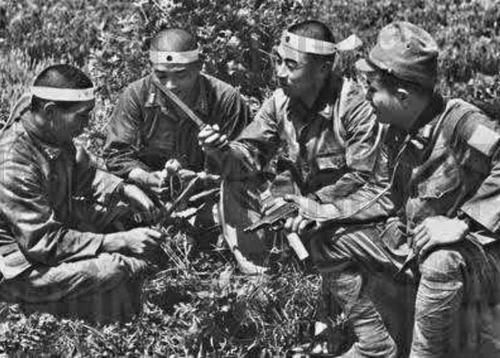 Солдаты спецназа Гирецу. Ноябрь 1944 г. 