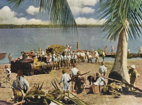 Вторжения японцев в Сингапур. 1942 г.