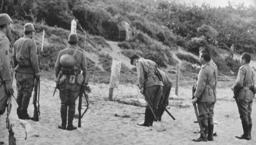 Похороны японских солдат. Хайнань, 1939 г.