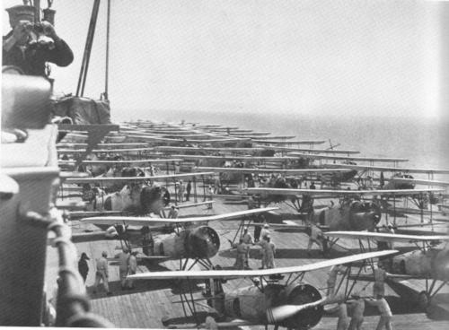Авианосец «Кага». 1940 г.