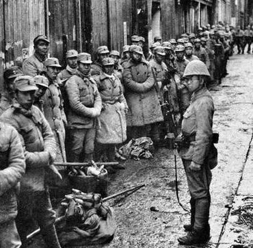 Китайские военнопленные в Хубэйе. 1940 г.