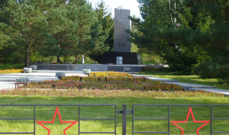 д. Каменец Ельнинского р-на. Памятник погибшим в годы войны.