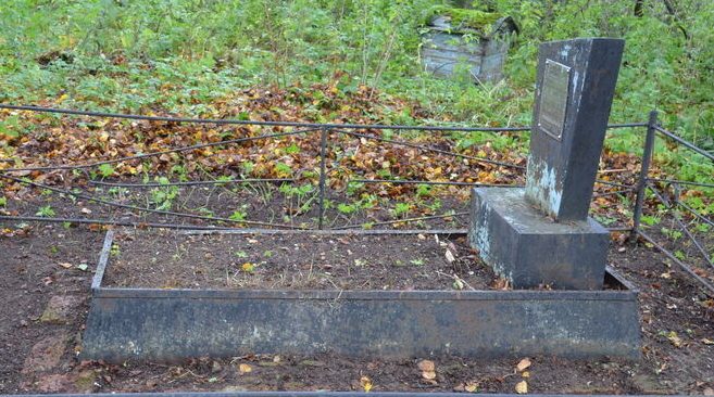  д. Сельцо Починковского р-на. Братские могилы мирных жителей, казненных гитлеровцами за связь с партизанами 13 апреля 1942 года.