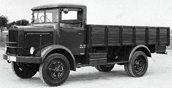Бортовой грузовик Isotta-Fraschini D-80NM