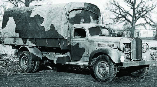 Бортовой грузовик Dodge VK-62B с тентом