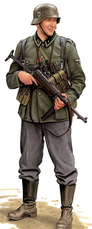 Полная сс. Форма солдат вермахта 1941-1945. Униформа солдат вермахта 1941. Форма рядового вермахта 1941. Форма солдат вермахта Эдельвейс.