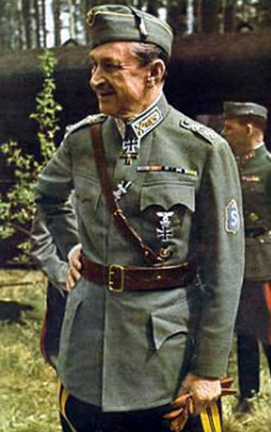 Барон Карл Густав Эмиль Маннергейм. 1944 г. 