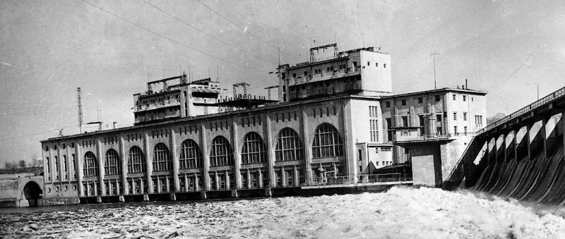 Волховская ГЭС до войны. 1940 г.