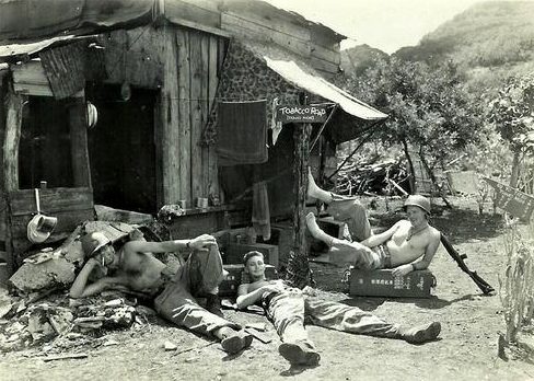 Перерыв между боями на острове Сайпан. Июль 1944 г.