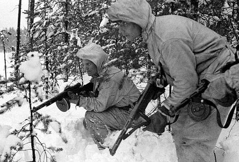 Финская разведгруппа. Декабрь 1942 г. 