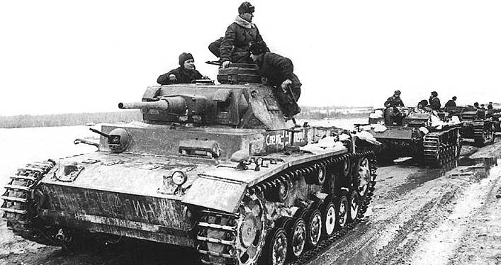 Трофейные средние танки Pz.IV F1 и Pz.III J. 1942 г.