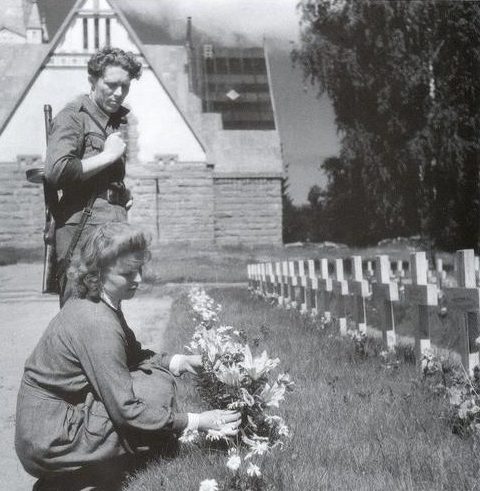 Финское военное кладбище. 1942 г. 