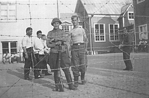Лагерь советских военнопленных в Коккола. 1942 г.