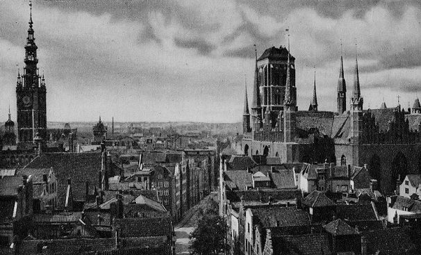 Вид на город. 1944 г. 