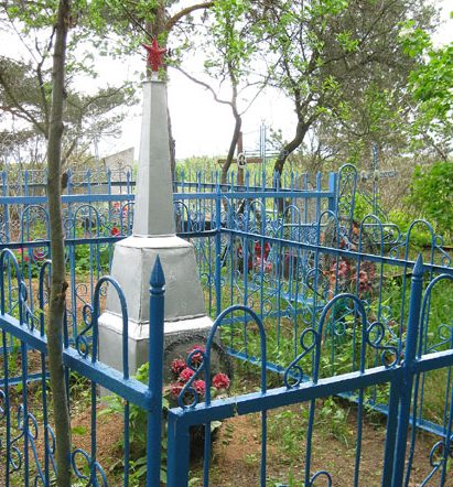 д. Осово Руднянского р-на. Братская могила советских воинов, погибших в годы войны.