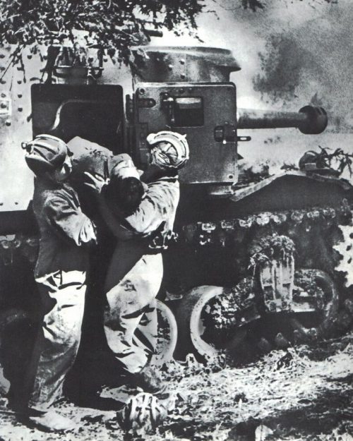 Тяжелый пехотный танк Mk IV Churchill в Красной Армии. 1943 г.