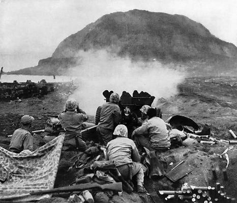 Бой на острове Иводзима. Февраль 1945 г.