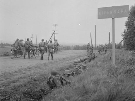 Финны отступают на ВТ-линию у Кивеннапа. 11 июня 1944 г.