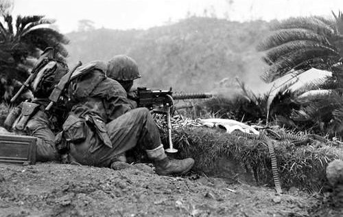 Бой на острове Окинава. Апрель 1945 г.