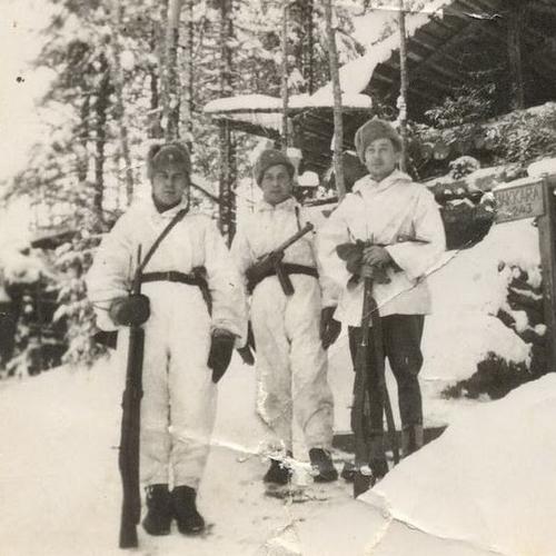Финские разведгруппы. 1944 г. 