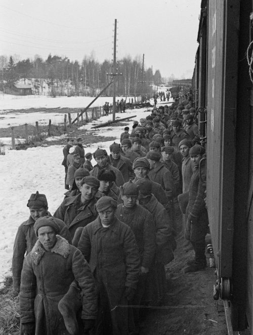 Обмен военнопленными после окончания Зимней войны. 20 апреля 1940 г.
