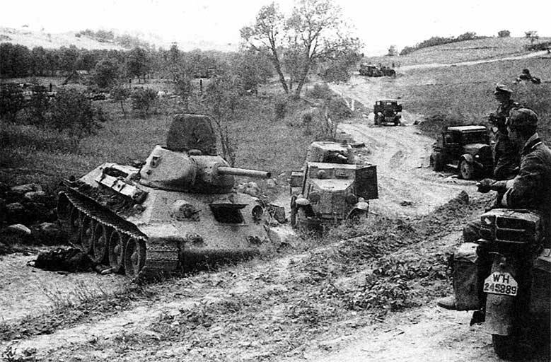 Поле битвы у Дубно. 25-29 июня 1941 г.