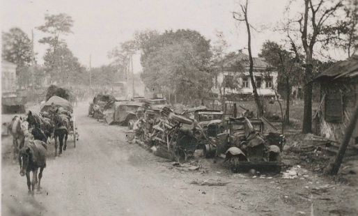 Немецкие войска в Дубно. Июнь 1941 г. 