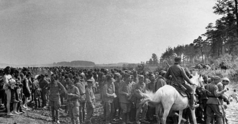 Лагерь военнопленных «Дрозды». Минск, 5 июля 1942 г.
