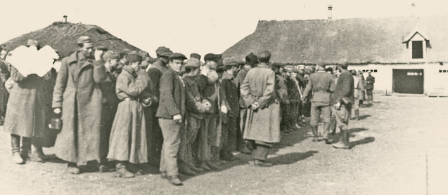 Лагерь военнопленных в Дубно. Сентябрь 1941 г. 
