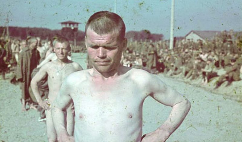 Селекция военнопленных в лагере Цайтхайн. Лето 1942 г.