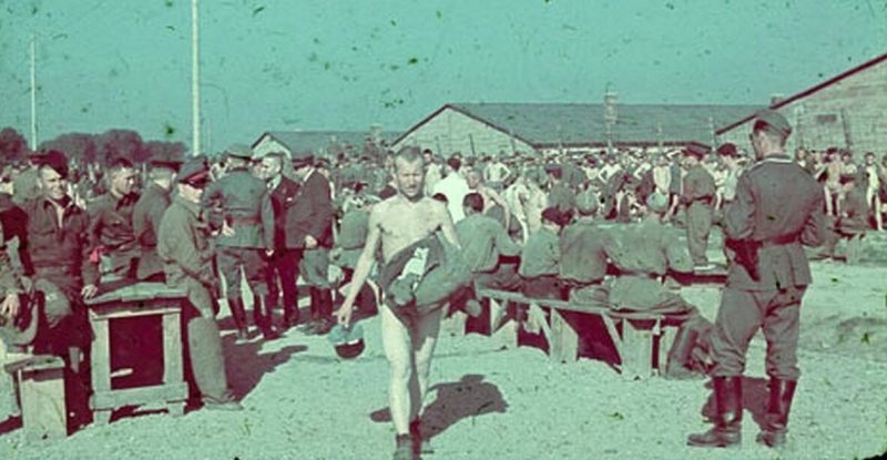 Селекция военнопленных в лагере Цайтхайн. Лето 1942 г.