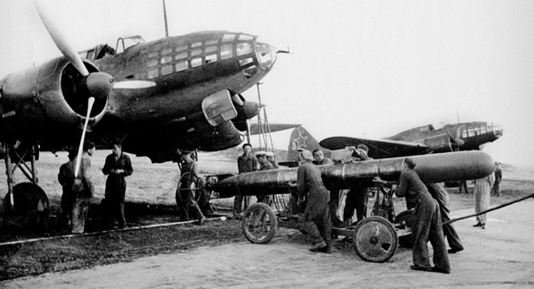 Советские торпедоносцы Ил-4 на Дальнем Востоке. Август 1945 г.