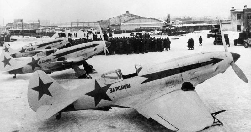 Истребители МиГ-3. 1941 г. 