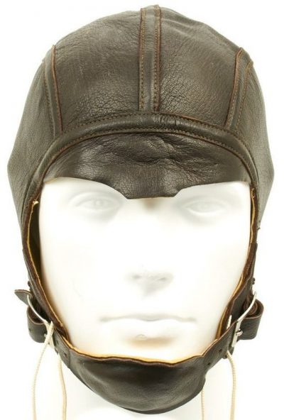 Кожаный шлем NAF 1092 для морской авиации и парашютистов.