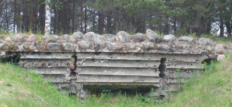 Осташковский городской округ. Остатки ДОТов времен войны.