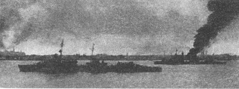 Советские корабли оставляют Таллин.