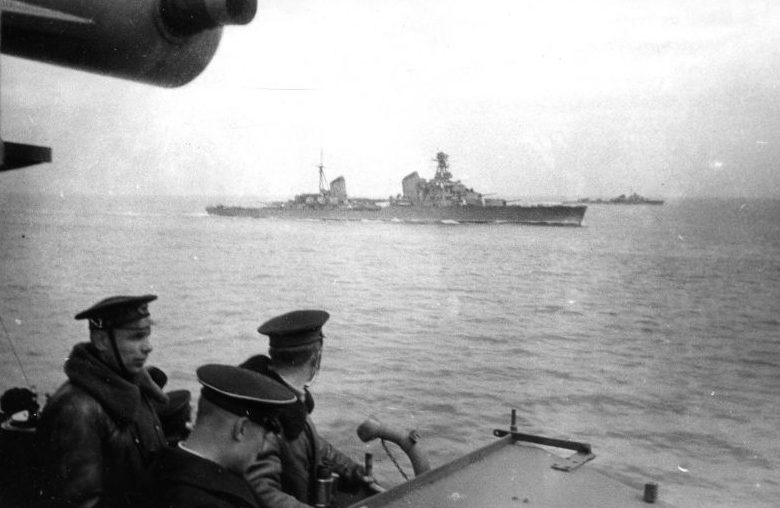 Корабли Черноморского флота в походе 1942 г. 