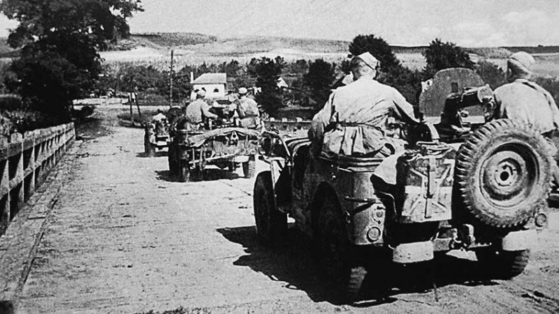 Автомобиль ленд-лиза Willys MB. 1943 г.