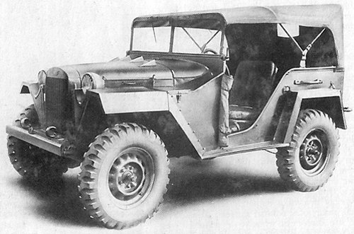 ГАЗ-67 - «русский виллис». 1944 г. 