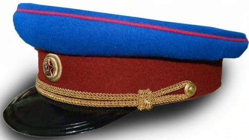 Фуражка суконная повседневная комиссара ГБ, генерала ВВ НКВД образца 1940 года.