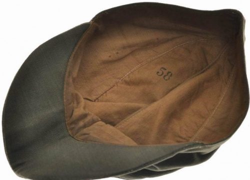 Летняя кепи Вермахта из хлопчатобумажной ткани образца 1943 года.