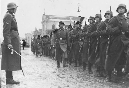Немецкие войска в Люблине. Сентябрь 1939 г.