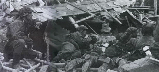 Немецкие войска в «котле». Ноябрь 1944 г. 