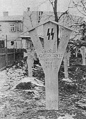 Немецкие кладбища. 1944 г.