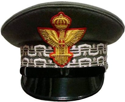 Фуражки фашистских генералов армии.
