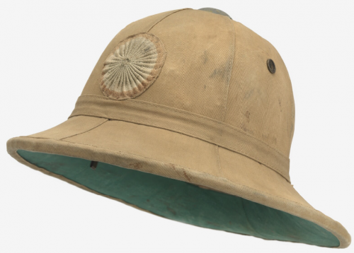 Тропический пробковый шлем образца 1935 года.