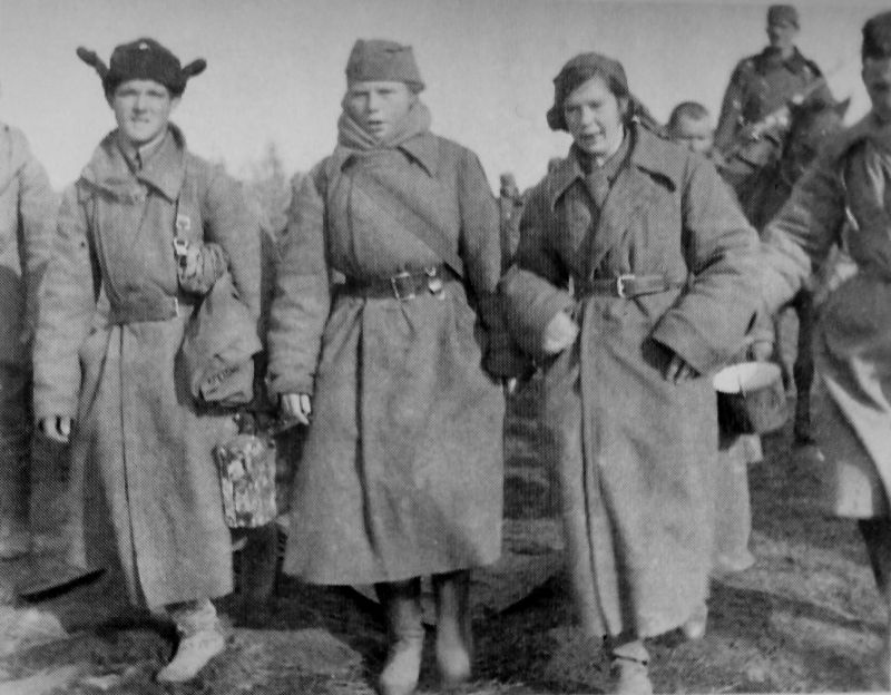 Женщины в плену. Ноябрь 1941 г. 