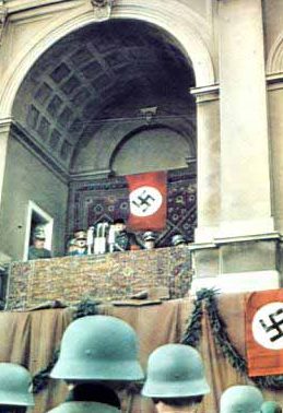 А.Гитлер в Мемеле. Март 1939 г. 